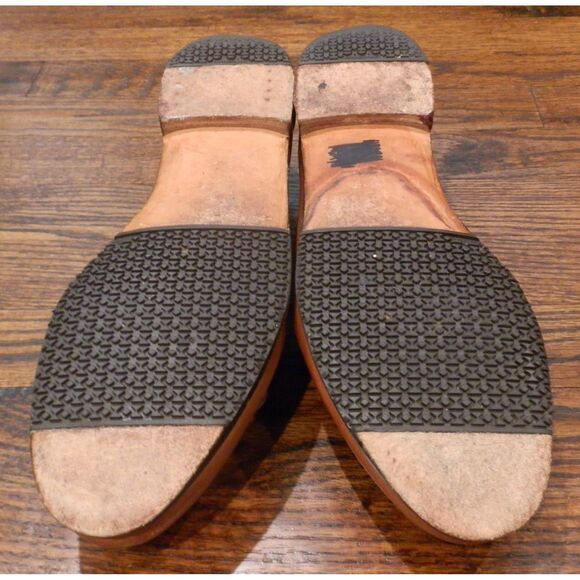 Allen Edmonds Brown Leather Muldoon Loafers Shoes Men's Size 12 - Picture 5 of 5